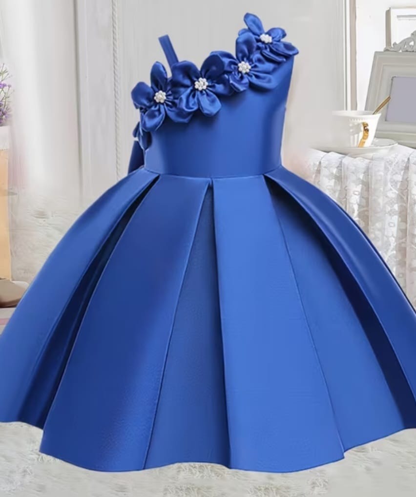 Flower Girl royal blue